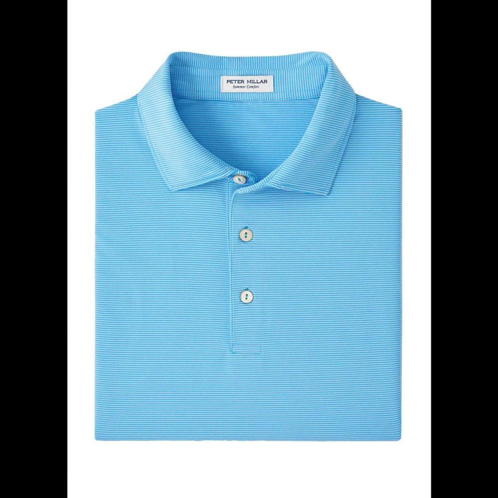 Men's Peter Millar Jubilee Performance Polo Golf Shirt Size Large MSRP $100
